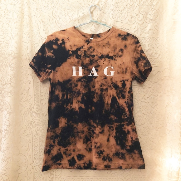 Bella Canvas Tops - Fashion Hags Podcast tye dye tee [used]